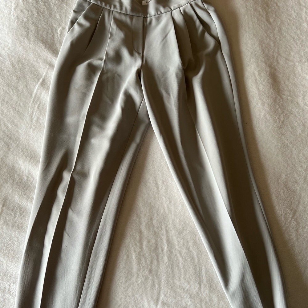 Aritzia beige trousers